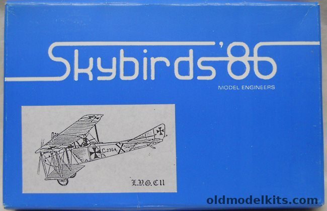 Skybirds 86 1/72 LVG C-II - (L.V.G. C.II) plastic model kit